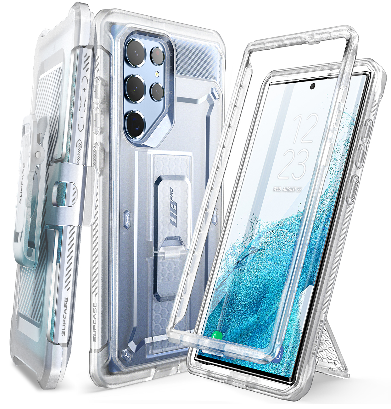 SUPCASE For Samsung Galaxy S22 Ultra Case (2022) 6.8 inch UB Pro Full-Body Holster Cover WITHOUT Built-in Screen Protector