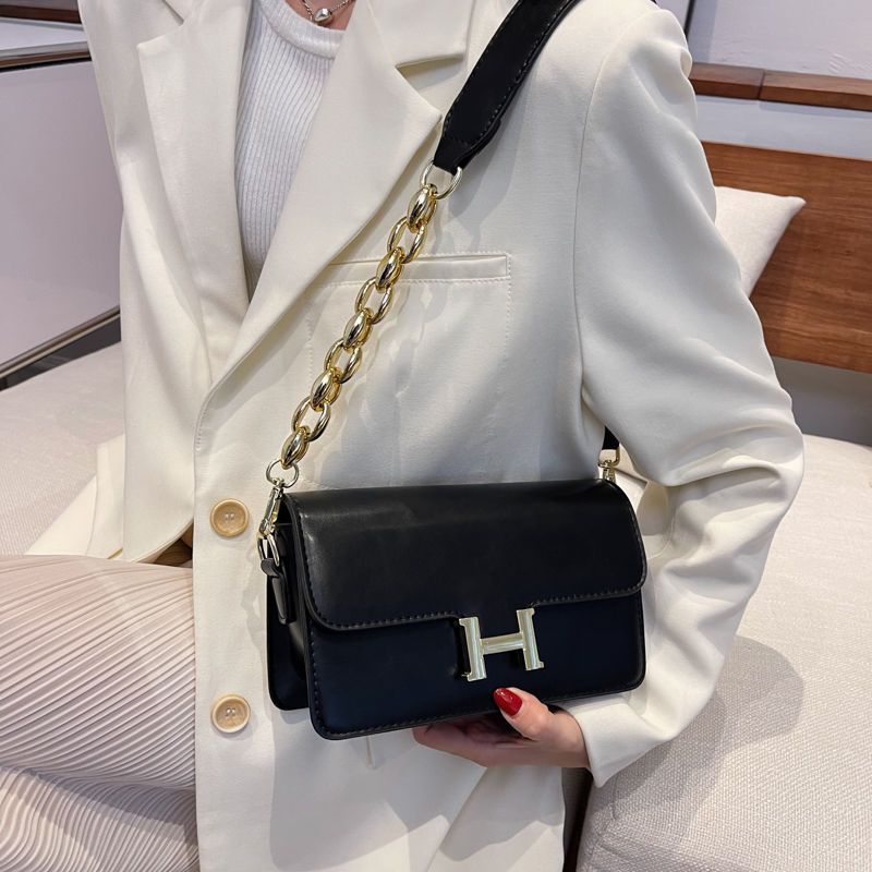 ★★ Негmеs Popular women's bags all-match messenger bag 2022 new fashion single shoulder armpit bag chain bag official flagship store original authentic ladies Crossbody shoulder bag on sale hermesˉ sl