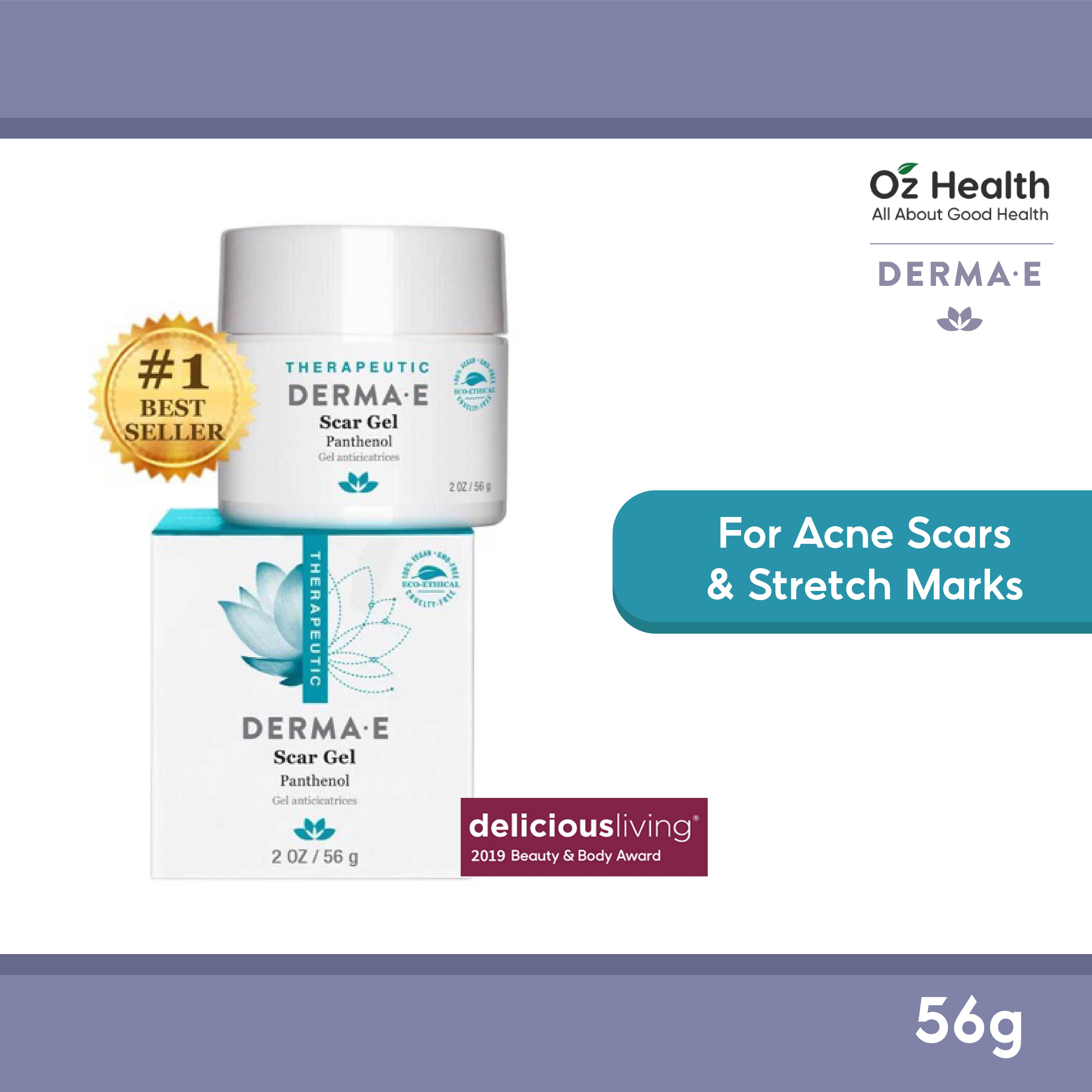 Derma E Scar Gel 56g Improve Appearance Of Burn Scar Acne Stretch Marks