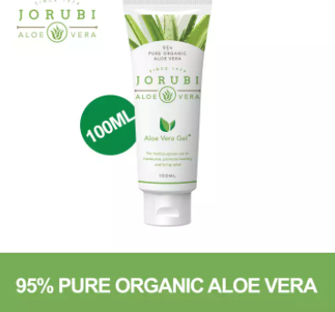 Jorubi Organic Aloe Vera Gel+ 100ml - expiry March 2023 Buy 1 Get 1 FREE