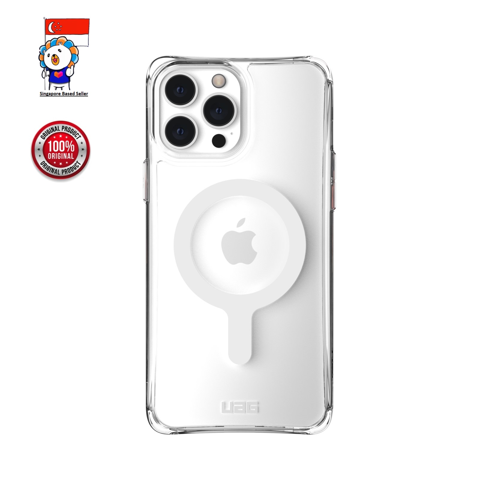 UAG PLYO WITH MAGSAFE SERIES IPHONE 13 PRO MAX 6.7 inch CASE (Free 1 x Clear Front Tempered Glass)