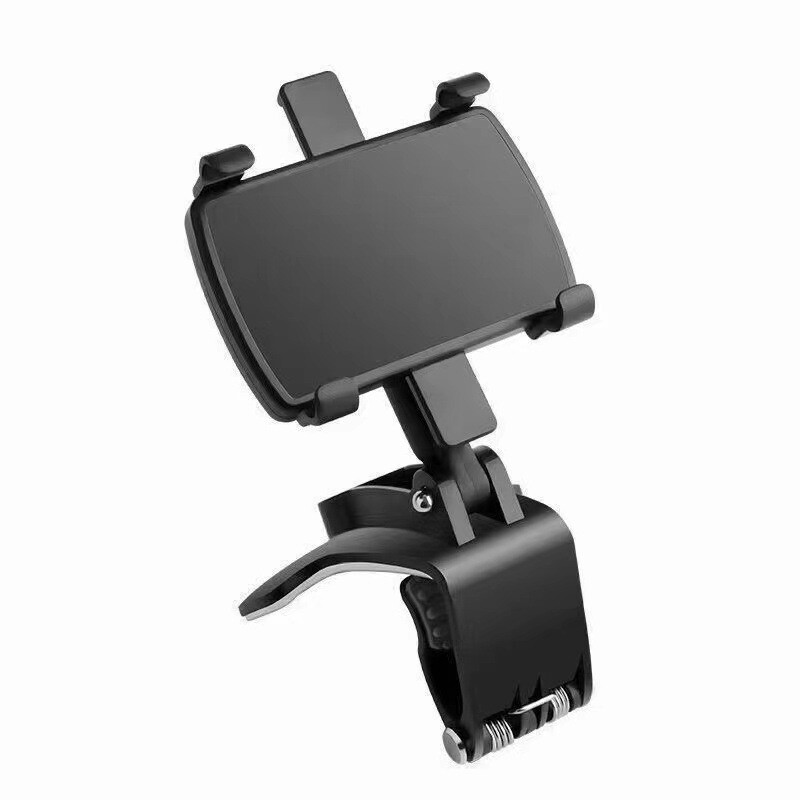 Car Dashboard car phone holder 360º rotation cell phone holder for car mobile phone clip mount stand Rotatable Car Phone Clip Holder