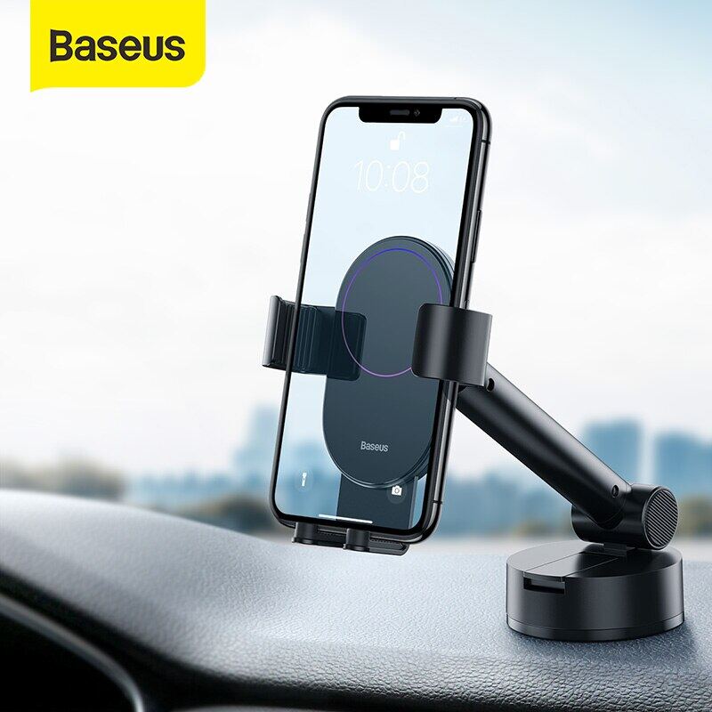 Baseus Car mobile phone holder Holder For Cell Phone Holder Stand For iPhone 14 13 Pro Huawei Xiaomi oppo Air Vent Mount  Support In Car Phone Stand