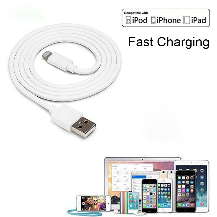 1m 0.5m 1.5m 2m 3m USB Fast Charge Cable For iPhone 12 Pro Max 11 7 8 Plus 12 11 Pro Max X XS Max XR Fast Charging USB Data Cable For iPhone 5 5S SE 6 6S Plus Charger Wire For iPod iPad cable