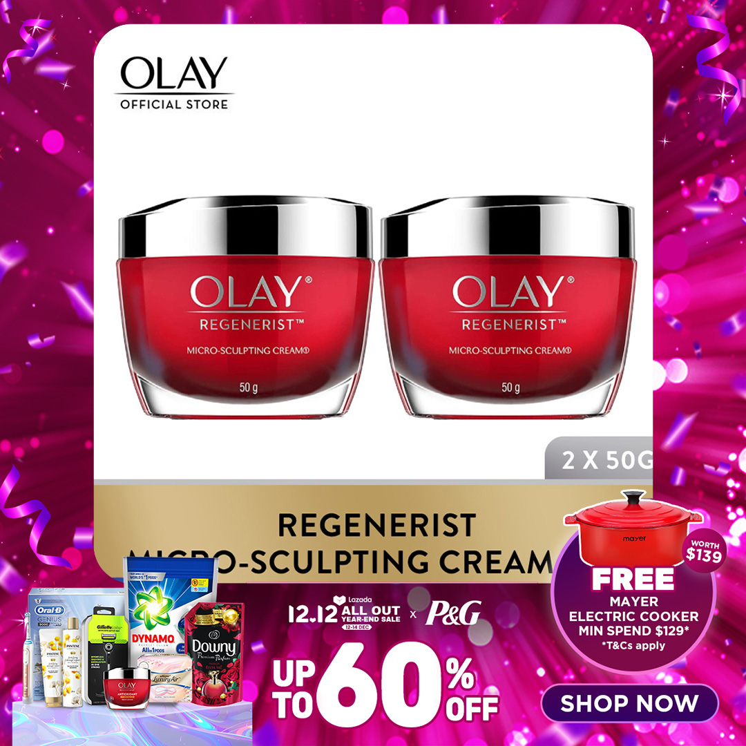 [Bundle of 2] Olay Regenerist Micro Sculpting Cream 50g