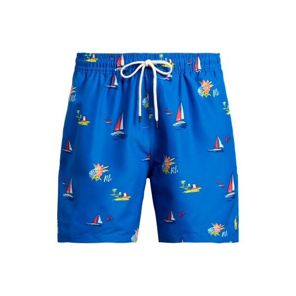 [Sale] Polo Ralph Lauren 5.75-Inch Traveler Classic Swim Trunk (MNPOSWM17620211999)