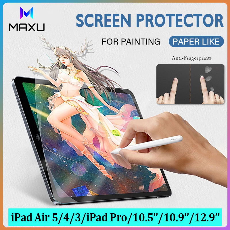 Paperlike Screen Protector for iPad Air 5/4/3 Pro 10.5/10.9/12.9 inch iPad Screen Protector Film Japan Imported Premium PET Material