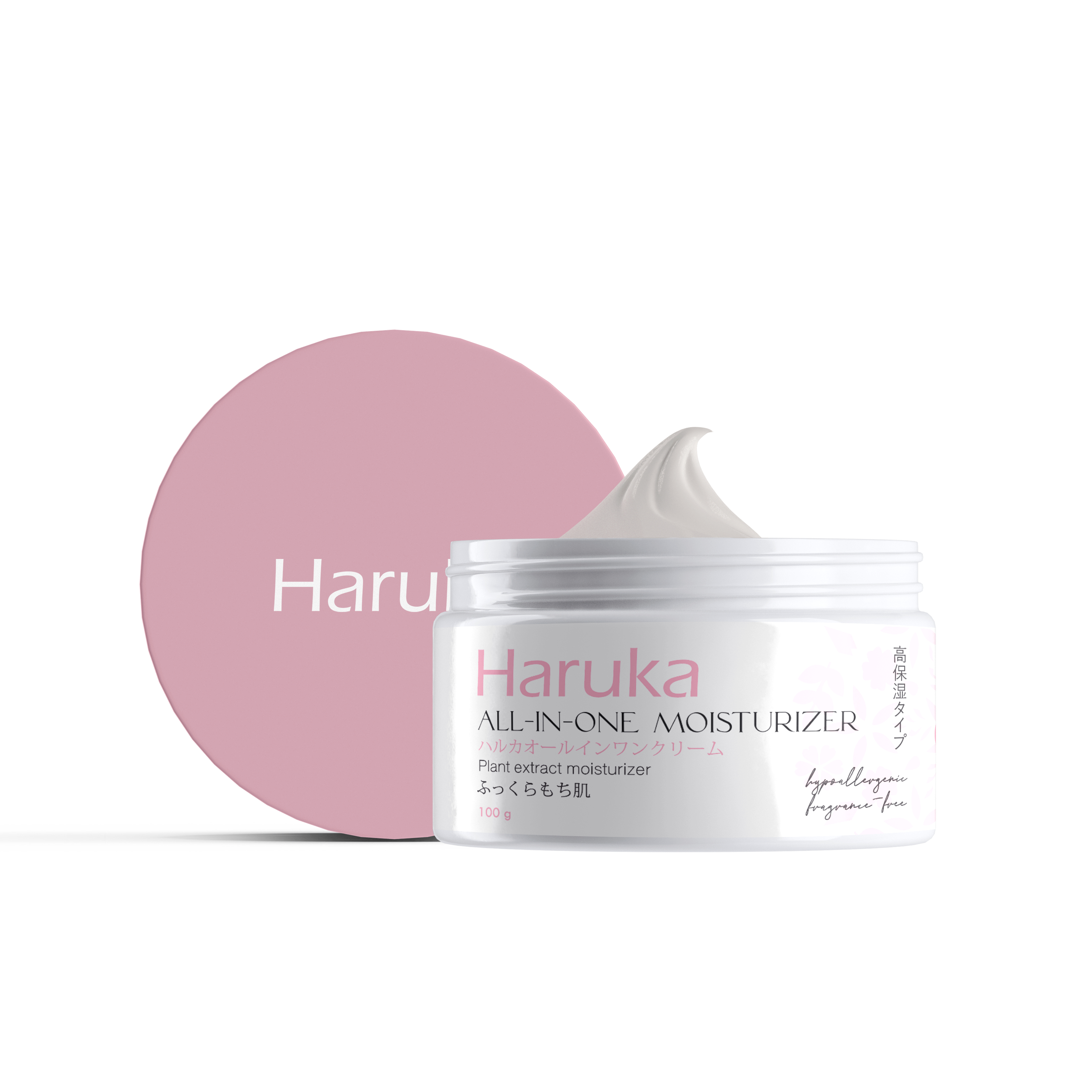 Japan #1 Haruka All-in-one (AIO) Moisturizer from Japan Fullerenes, OligoPeptide-1, Royal Jelly, Centella Asiatica, Cordyceps etc