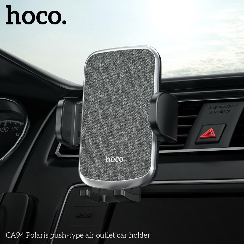 HOCO Brand Car Phone Holder Mobile Phone Holder for Car Holder Phone Stand Steady Fixed Bracket Support Gravity sensing Auto Grip
