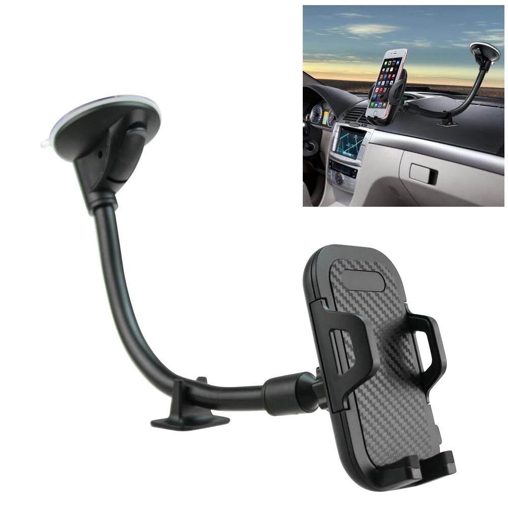 TVC-MALL 360 Rotation Car Windshield Mount Phone Holder Adjustable GPS Smartphone Support Bracket for iPhone Samsung