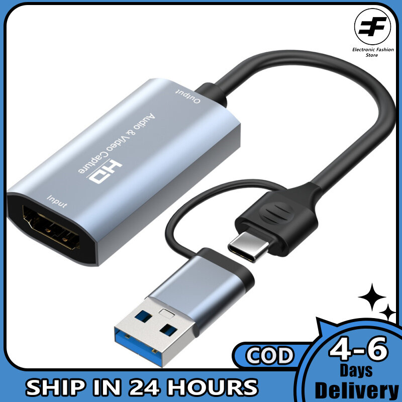 Video Capture Card 4k Usb Hdmi-compatible High-definition Game Live Video Recording Capture Card Z29b