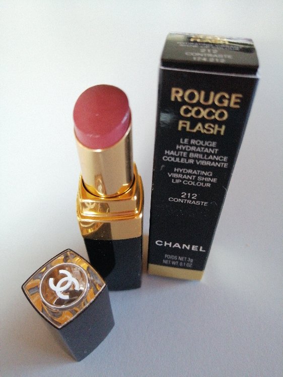 Chanel Rouge Coco Flash Hydrating Vibrant Shine Lip Colour 212 Contraste