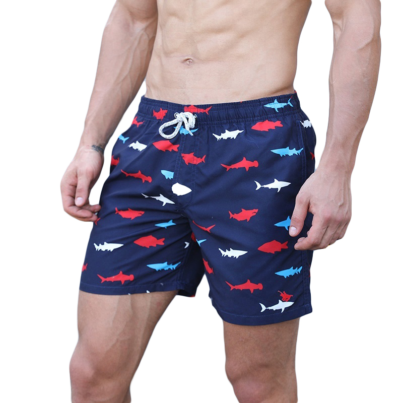 Quick Drying Men Beach Board Swim Patterned Fashionable Shorts Size S-XL Local delivery