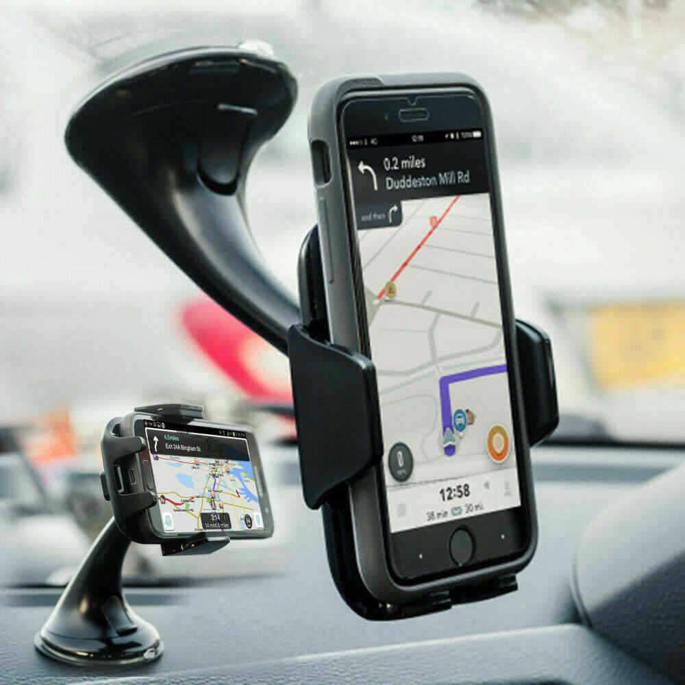 [allmobiles] 360 Rotatable Car Windscreen Suction Cup Mount Mobile Phone Holder Bracket Stand
