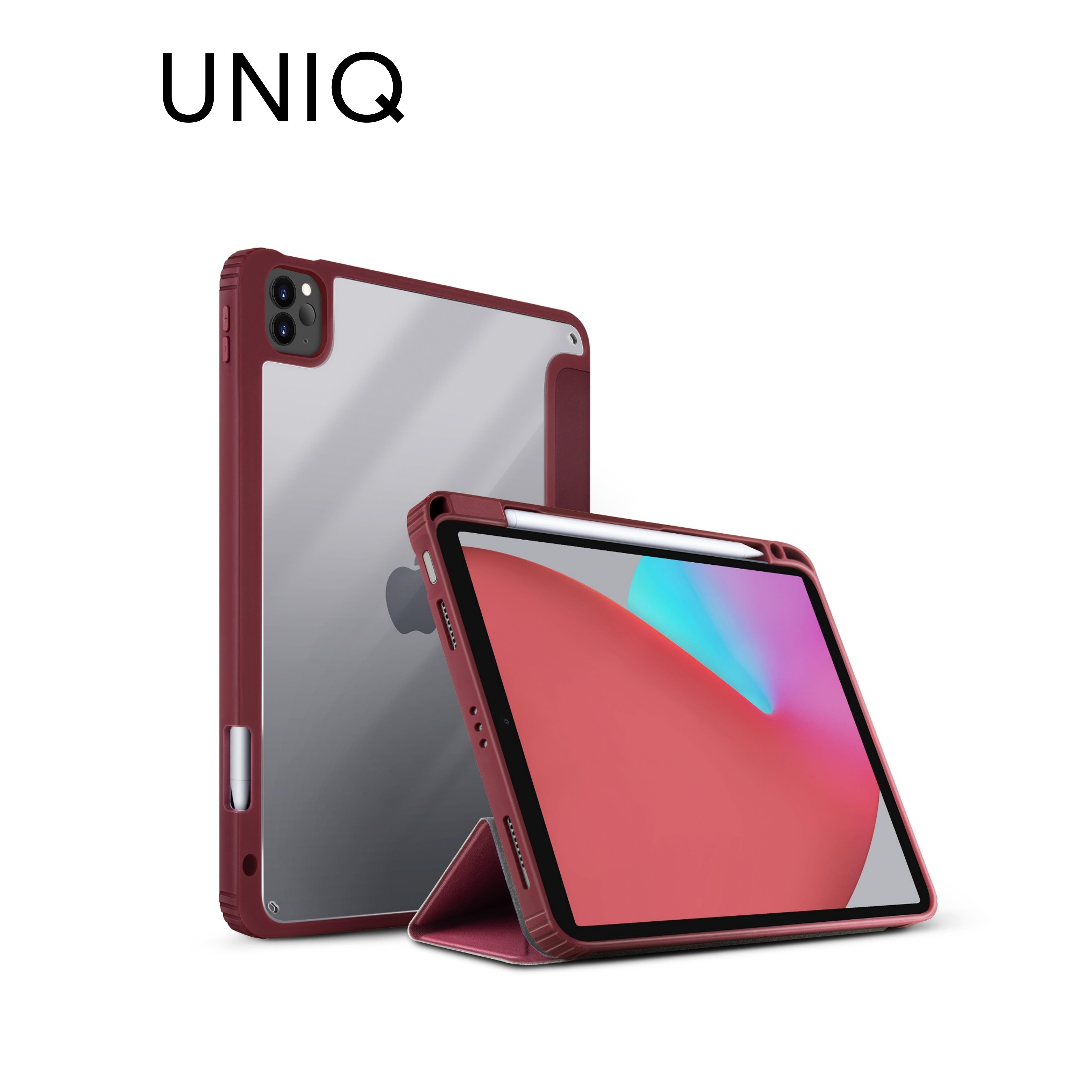UNIQ Moven New iPad Pro 11 (2021) Antimicrobial Folio Case Apple Cover