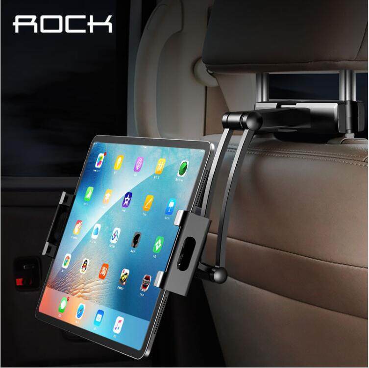 ROCK Universal Car Phone Holder Mount Tablets Phones Rear Seat Bracket for iPhone iPad