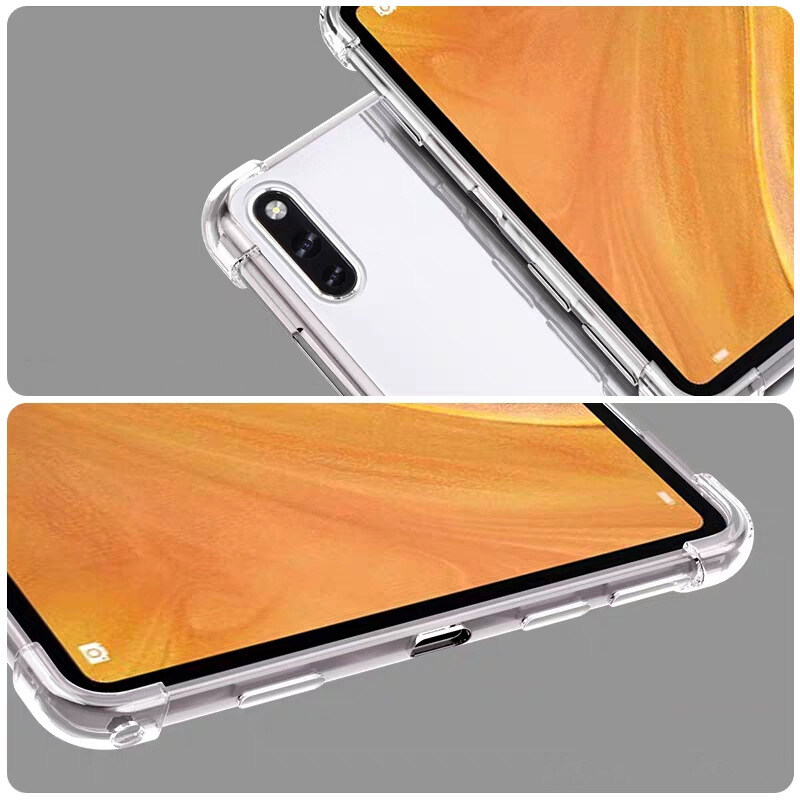 Shockproof Case for Huawei MatePad 10.4 BAH4-W09 BAH4-W19 BAH4-L09 BAH4-AL10 BAH3-AL00 BAH3-W09 BAH3-L09 BAH3-W59 MatePad Pro 10.8 inch MRX-W09 W19 W29 MRR-W29 Clear Transparent Cover