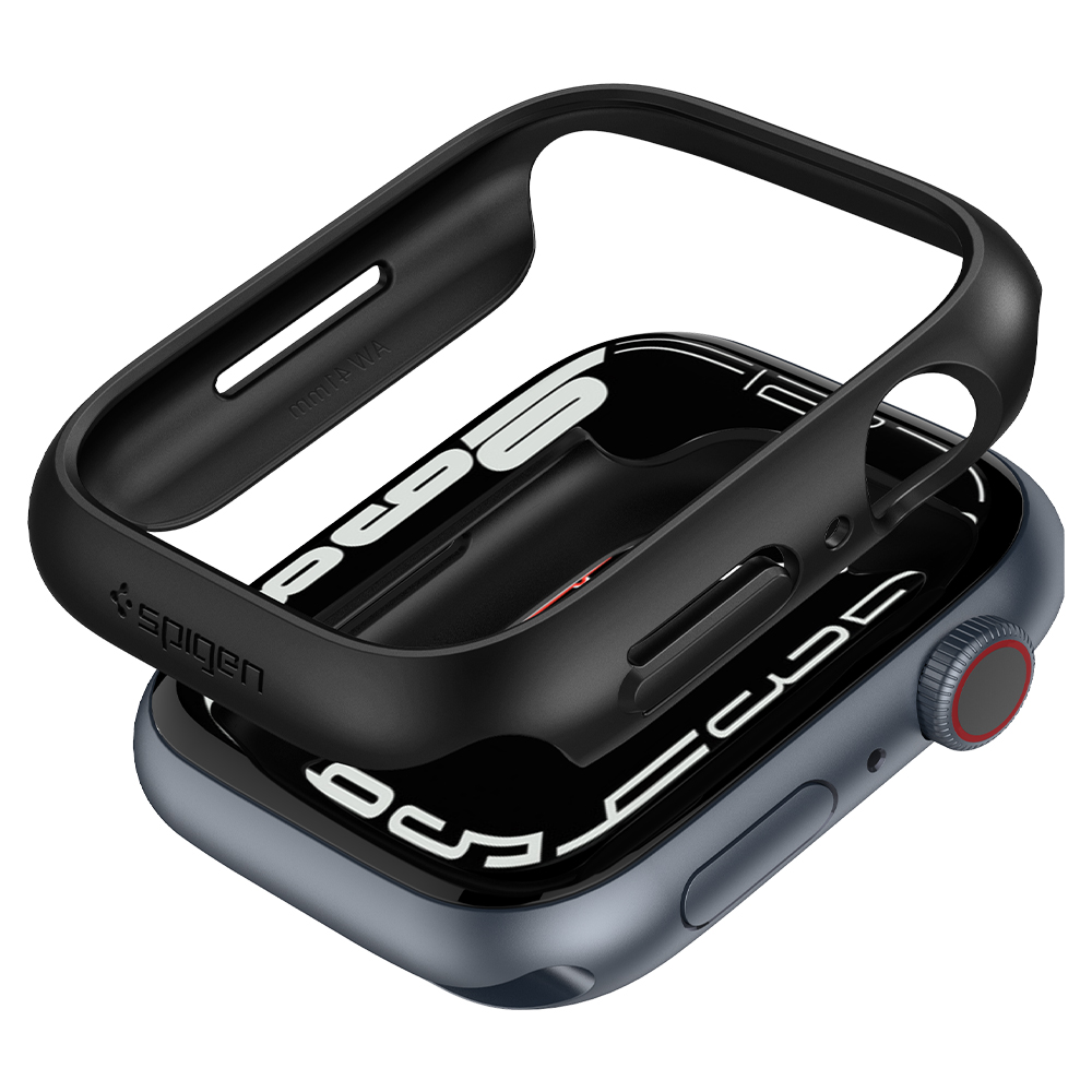 Spigen Apple Watch Series 8 Case (2022) Apple Watch Series 7 Case (41mm) Thin Fit Cover Slim Protective Hard Casing