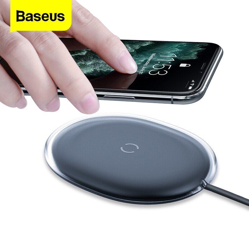 Baseus 15W Qi Wireless Charger For iPhone 13 12 Pro 8 Plus Induction Fast Wireless Charging Pad For Airpods Pro Samsung Xiaomi Mi 9