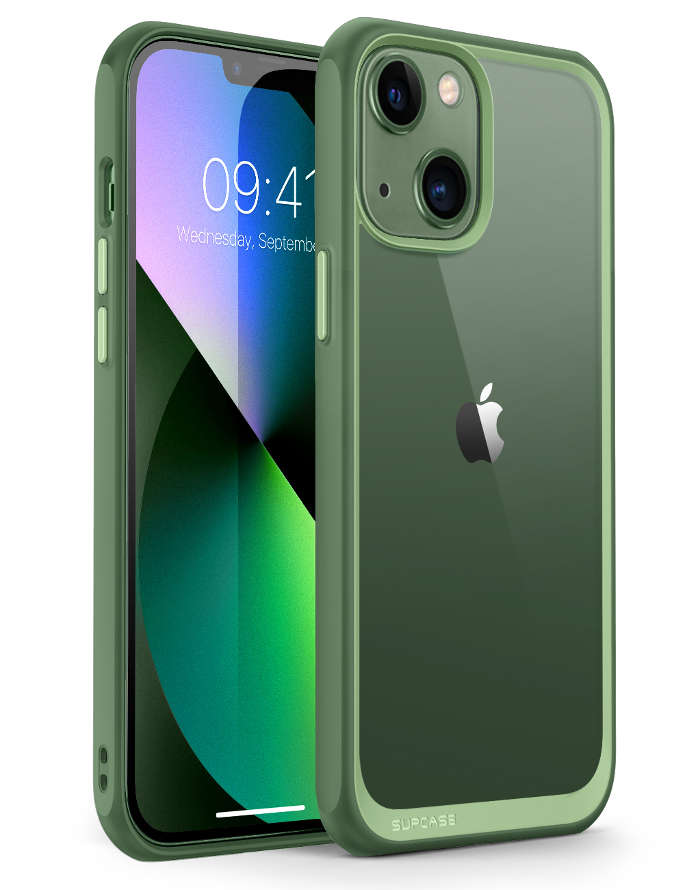 SUPCASE For iPhone 13 Case 6.1 inch (2021 Release) UB Style Premium Hybrid Protective Bumper Case Clear Back Cover Case