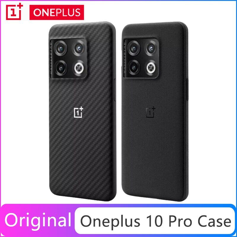 ORIGINAL OnePlus 10 Pro Case Carbon GENUINE One Plus 10 Pro Back Cover Karbon Hard Sandstone Quantum Bumper Case