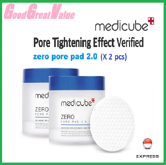 MEDICUBE Zero Pore Pad UPGRADED 2.0 Twin Set (70ea + 70ea)